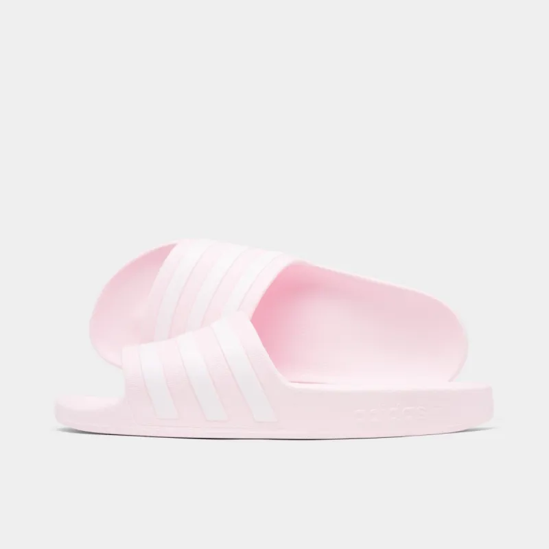 adidas Women's Adilette Aqua Almost Pink / Ftwr White - Almost Pink sold by JD Sports