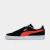 Puma Suede Classic XXI Puma Black / Cherry Tomato sold by JD Sports