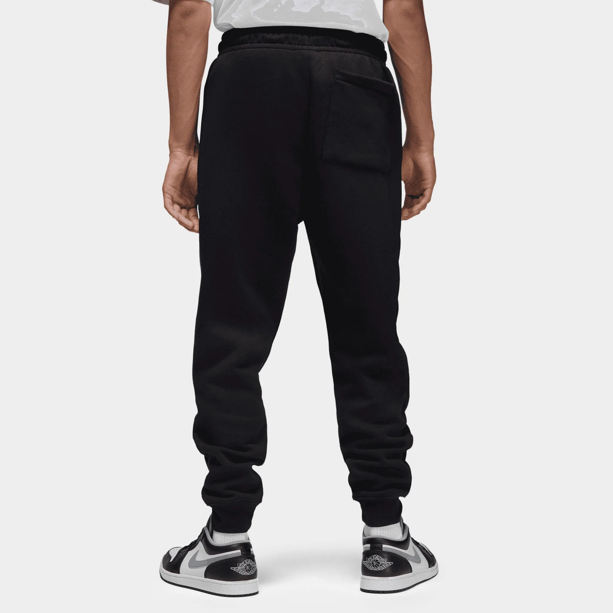 Jordan Essentials Fleece Pants Black / Black - White sold by JD Sports product image thumbnail 2