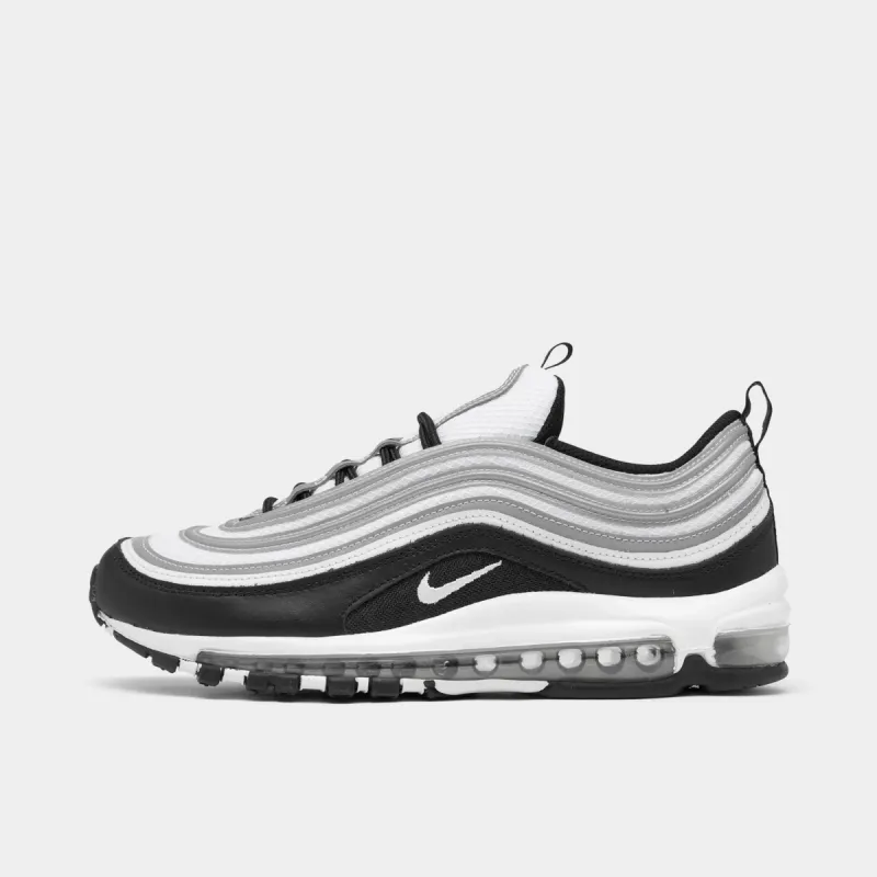 Nike Air Max 97 Black / White - Reflect Silver sold by JD Sports