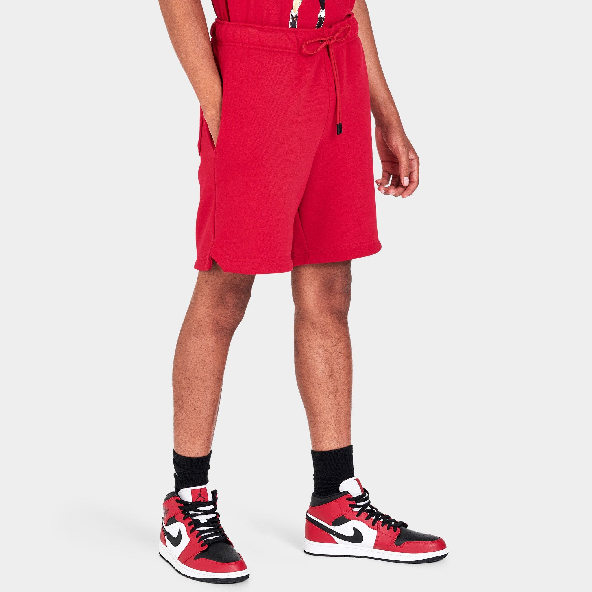 Jordan Essentials Fleece Shorts Gym Red / Gym Red sold by JD Sports product image thumbnail 3