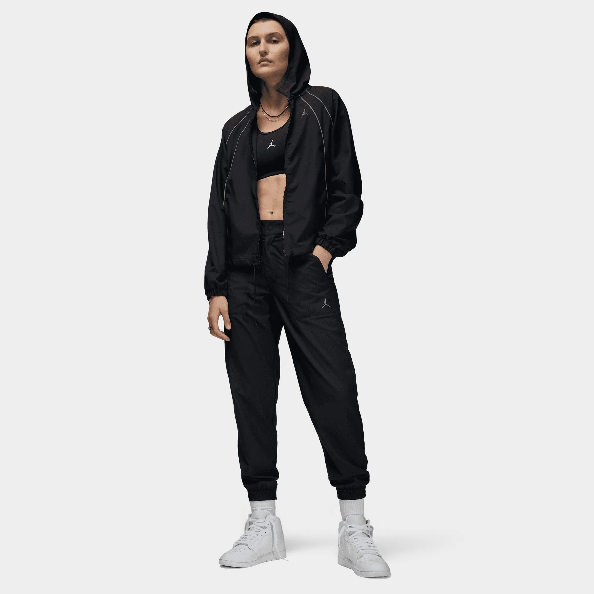 Jordan Women's Woven Jacket / Black sold by JD Sports product image thumbnail 5