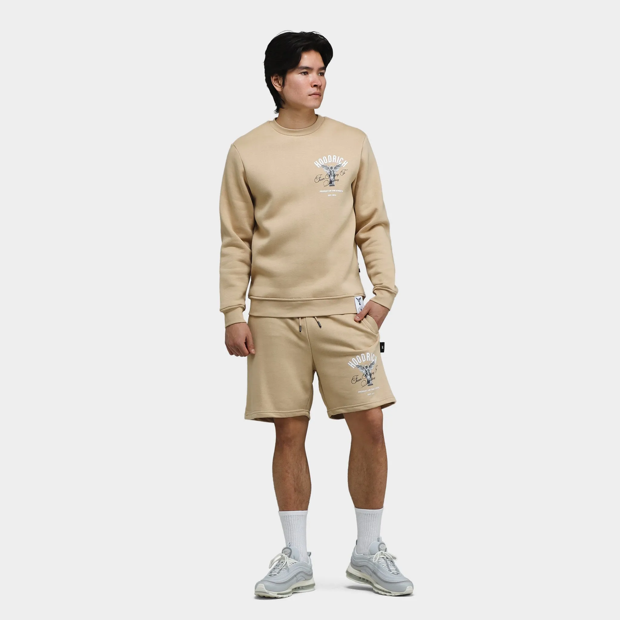 Hoodrich Vital Crewneck Safari / White - Black sold by JD Sports product image thumbnail 5