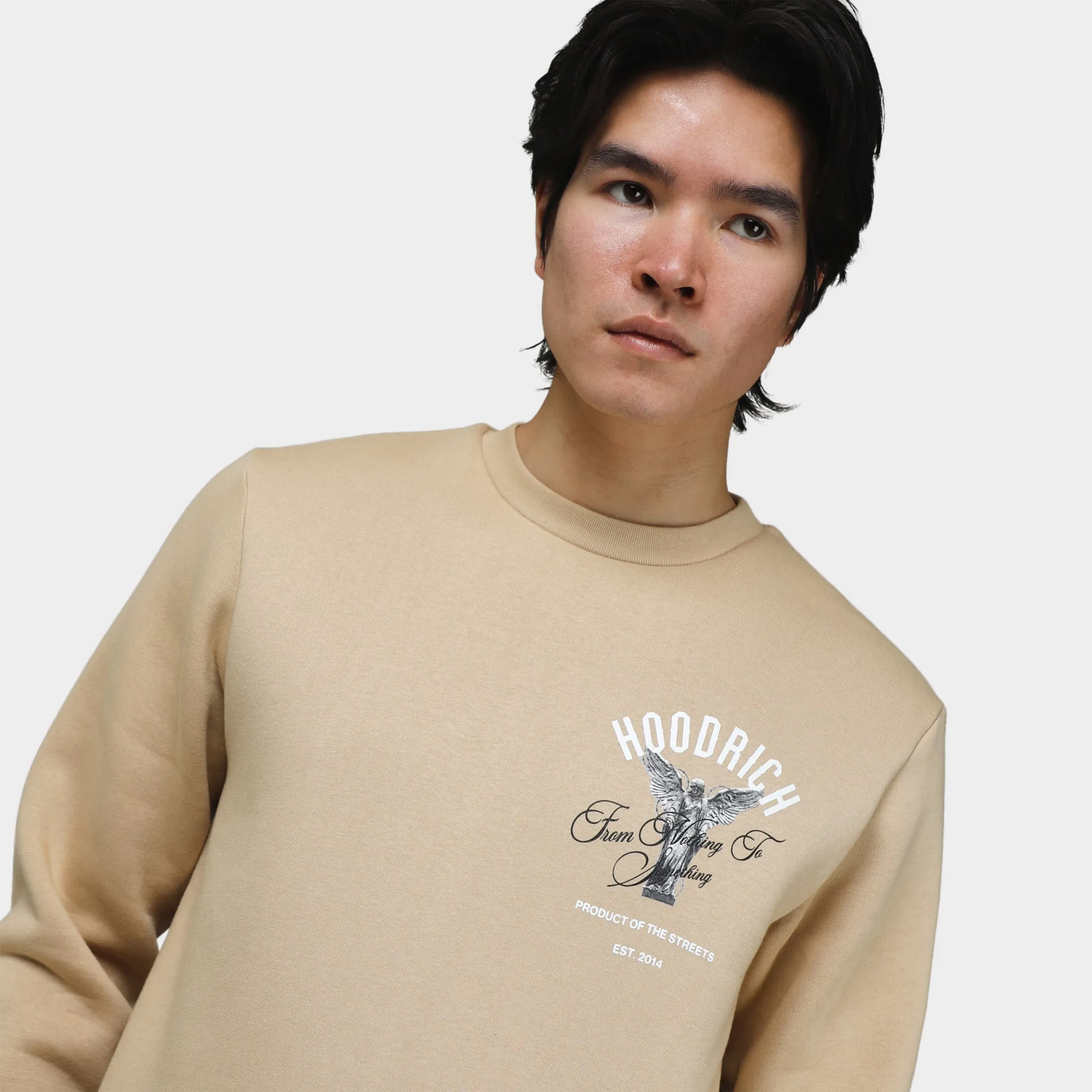 Hoodrich Vital Crewneck Safari / White - Black sold by JD Sports product image thumbnail 3