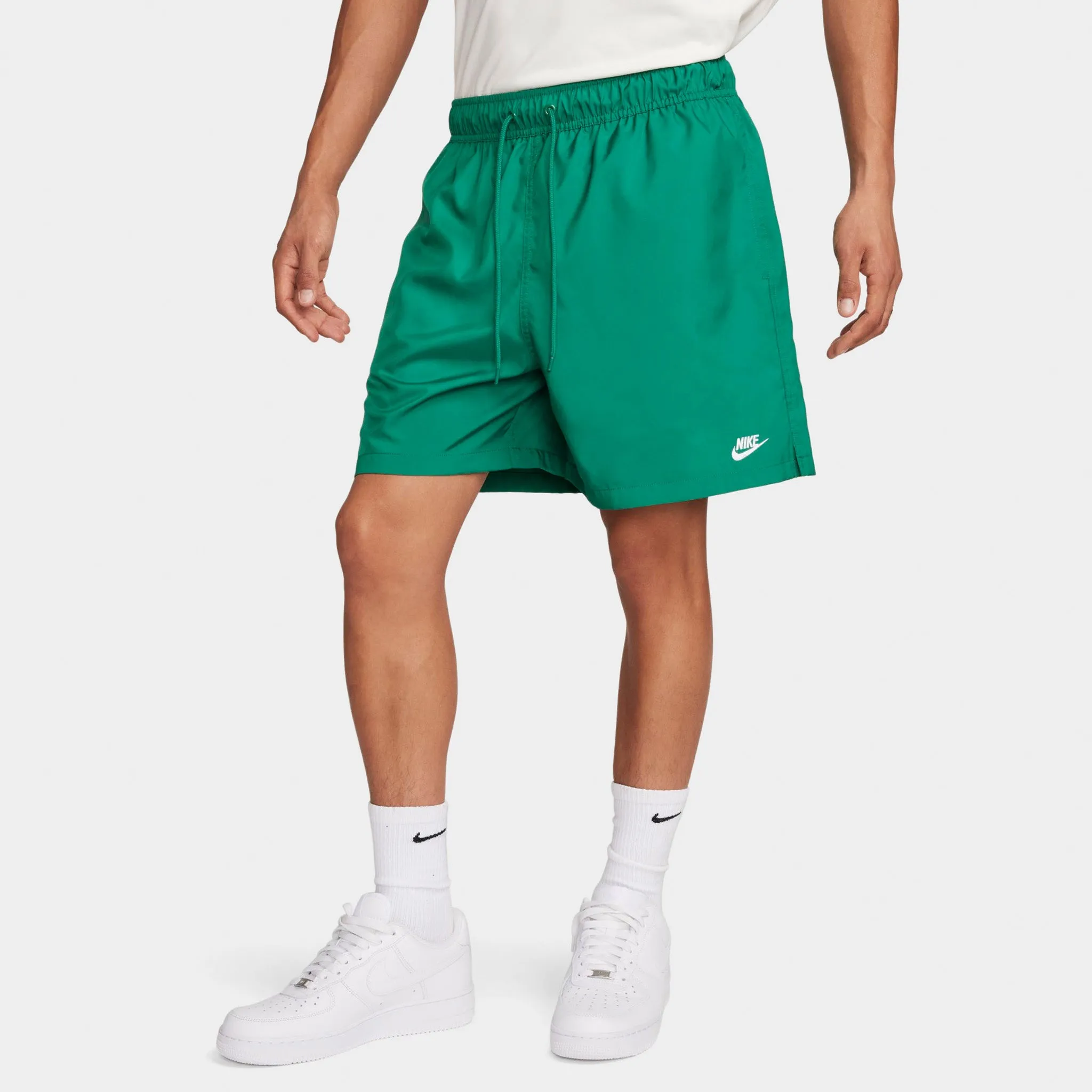 Nike Sportswear Club Flow Shorts Malachite / White sold by JD Sports