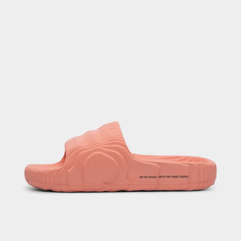 adidas Originals Adilette 22 Wonder Clay / Wonder Clay - Core Black sold by JD Sports