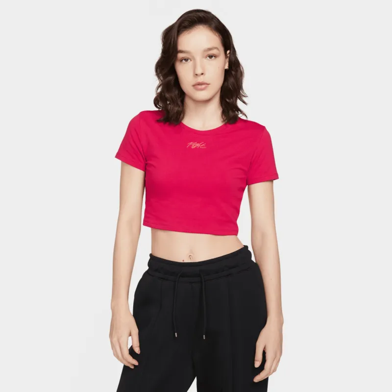 Jordan Women's (Her)itage T-shirt Mystic Hibiscus / Bright Crimson made by Jordan