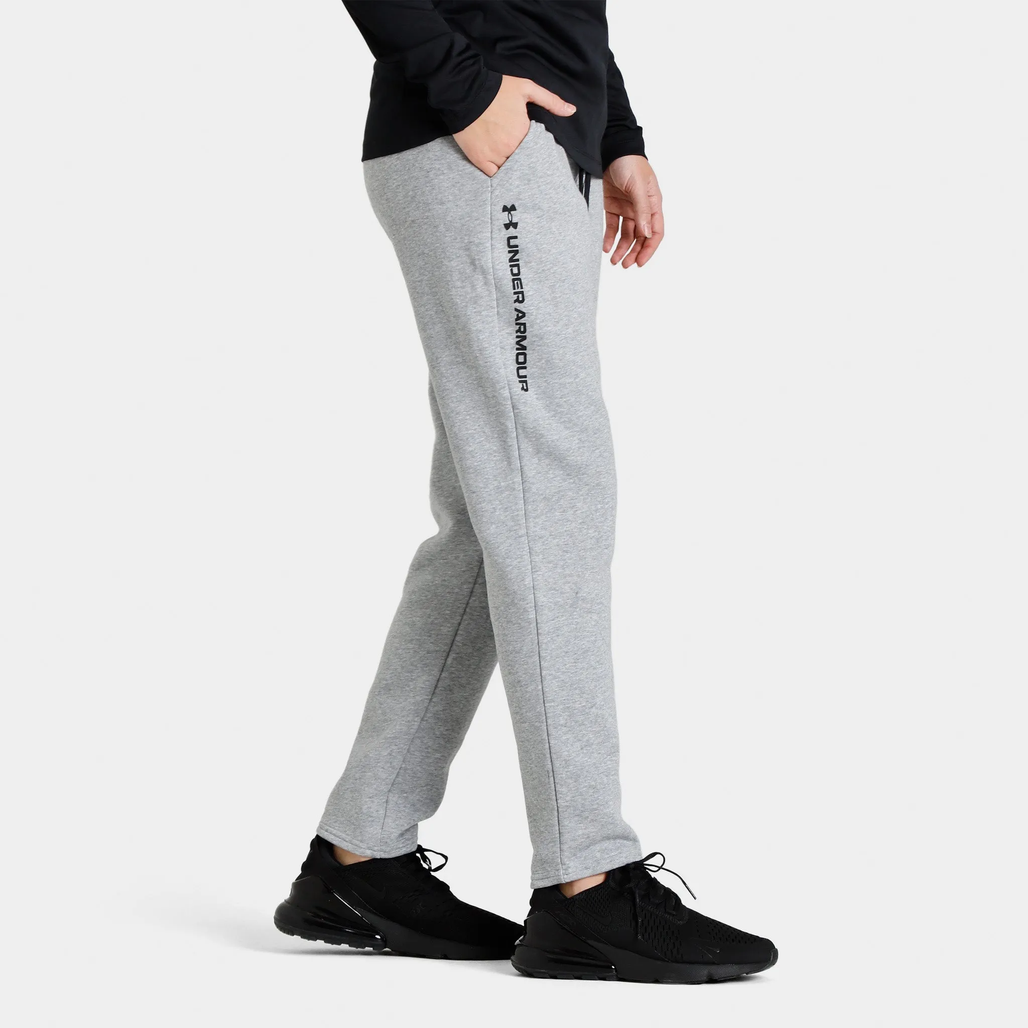 Under Armour Women's Rival Fleece Pants / Grey sold by JD Sports product image thumbnail 3