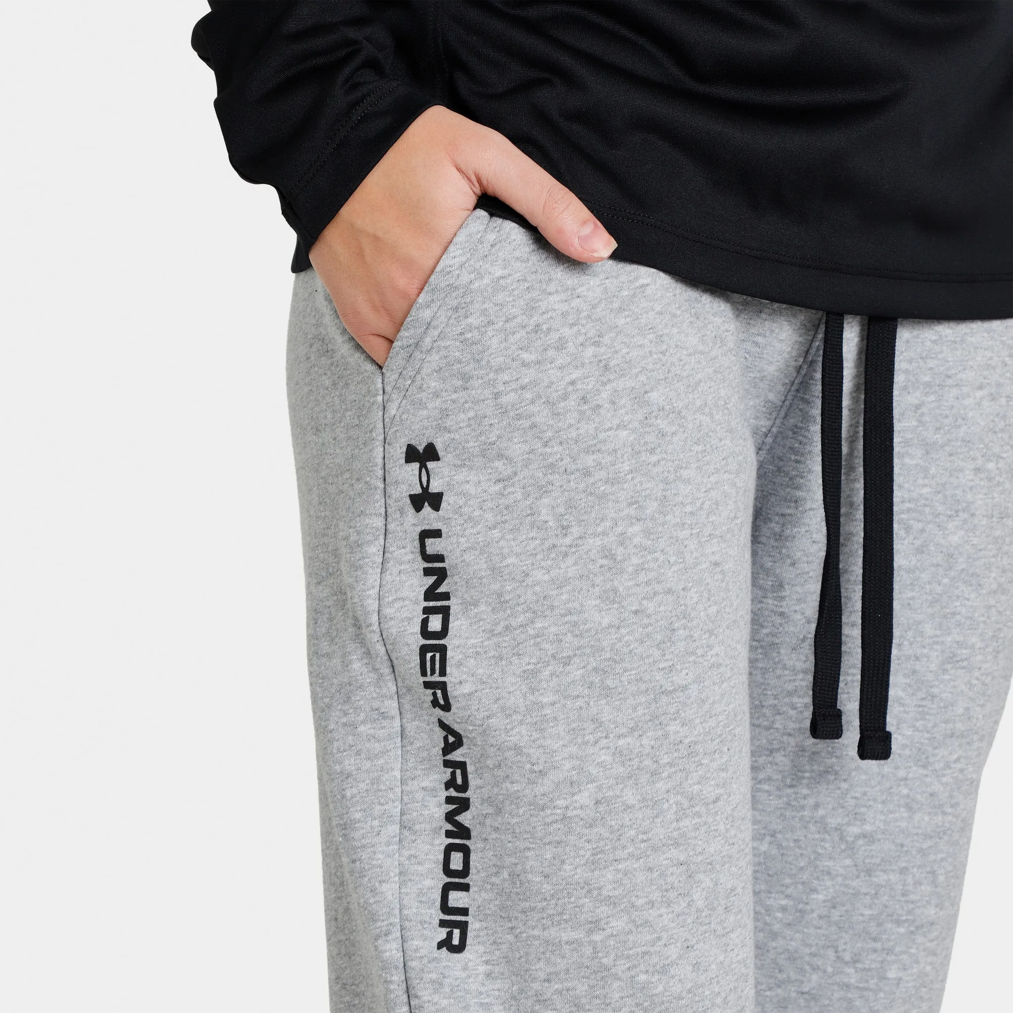 Under Armour Women's Rival Fleece Pants / Grey sold by JD Sports product image thumbnail 5