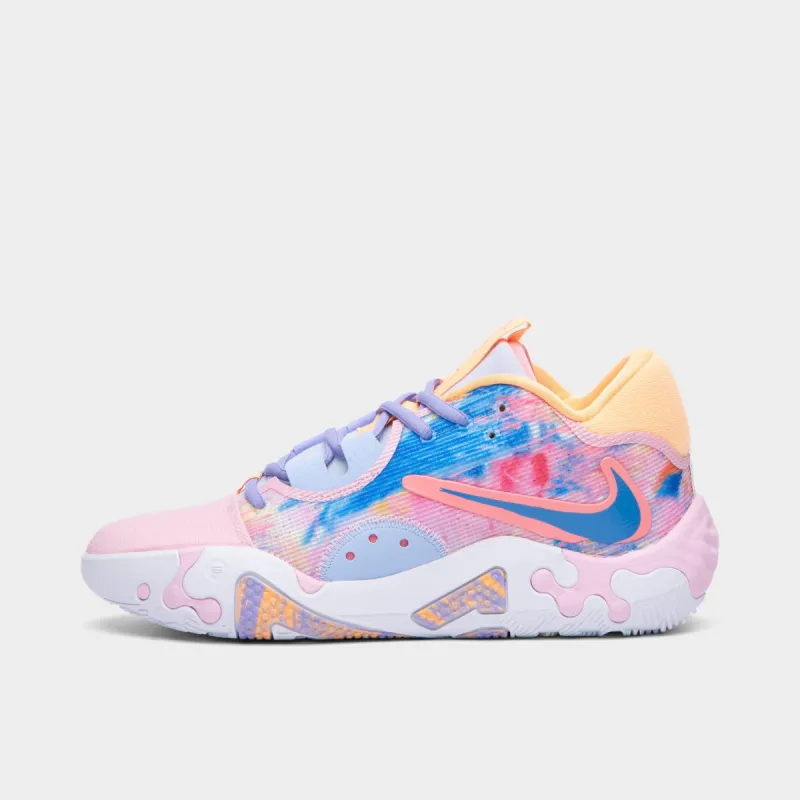 Nike PG 6 White / Lt Photo Blue - Soft Pink sold by JD Sports