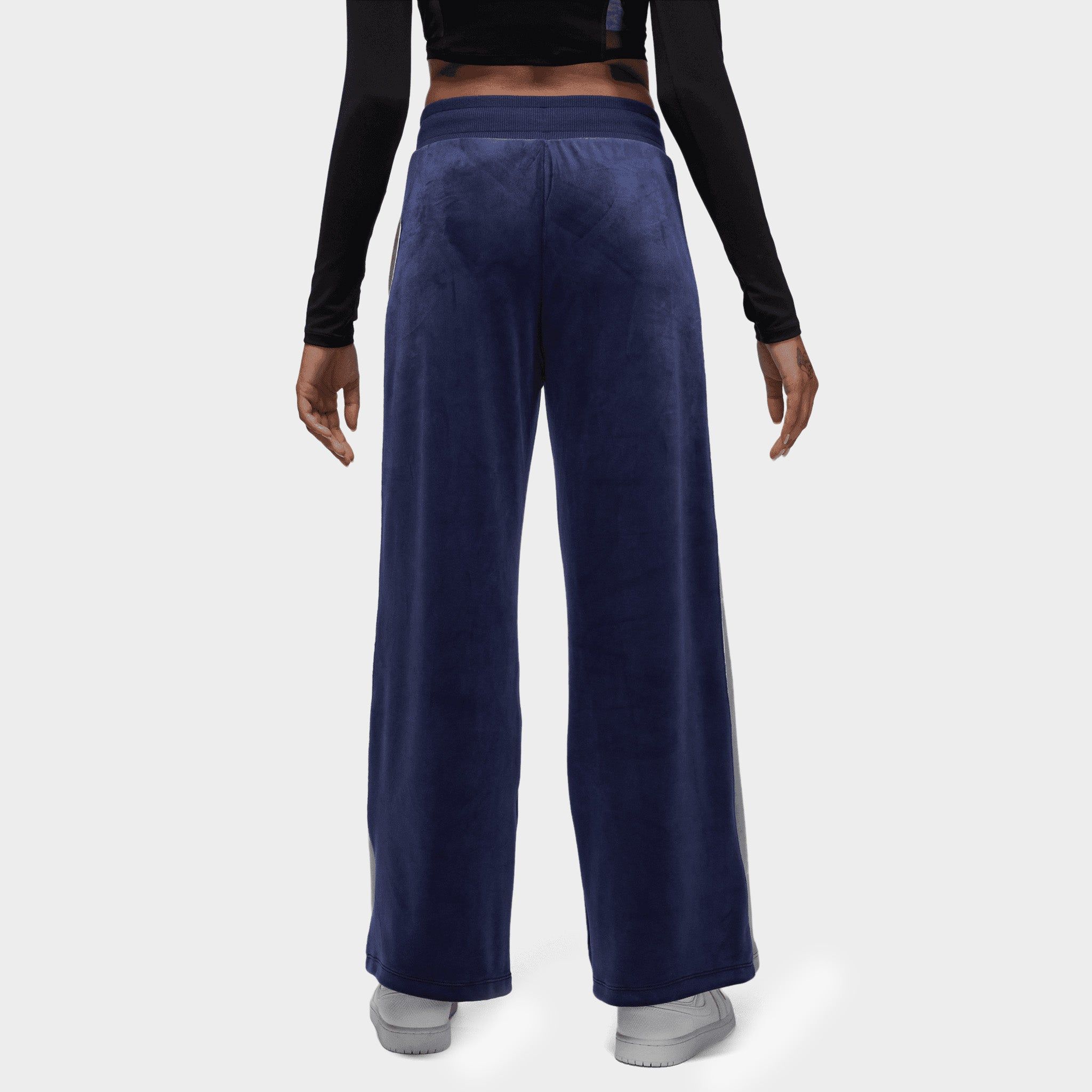 Jordan Women's Flight Velour Pants Midnight Navy / Stealth - White sold by JD Sports product image thumbnail 2