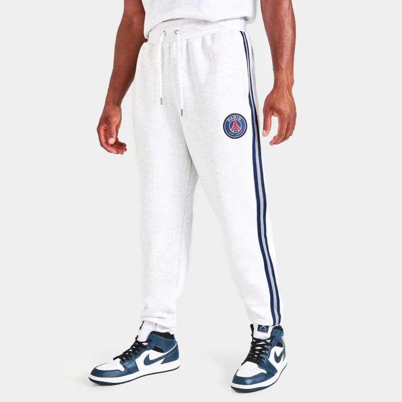 Jordan Paris Saint-Germain Fleece Sweatpants Birch Heather / Midnight Navy sold by JD Sports