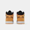 Jordan 1 Mid SE Black / Vivid Orange - Cardinal Red sold by JD Sports