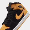 Jordan 1 Mid SE Black / Vivid Orange - Cardinal Red sold by JD Sports