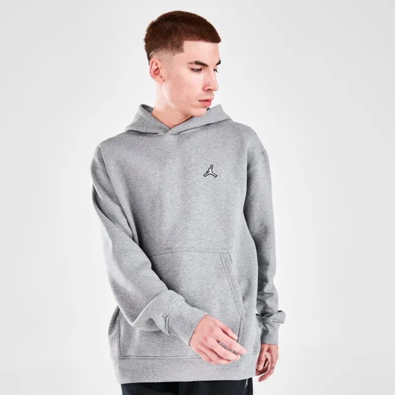 Jordan Essentials Fleece Pullover Hoodie / Carbon Heather sold by JD Sports