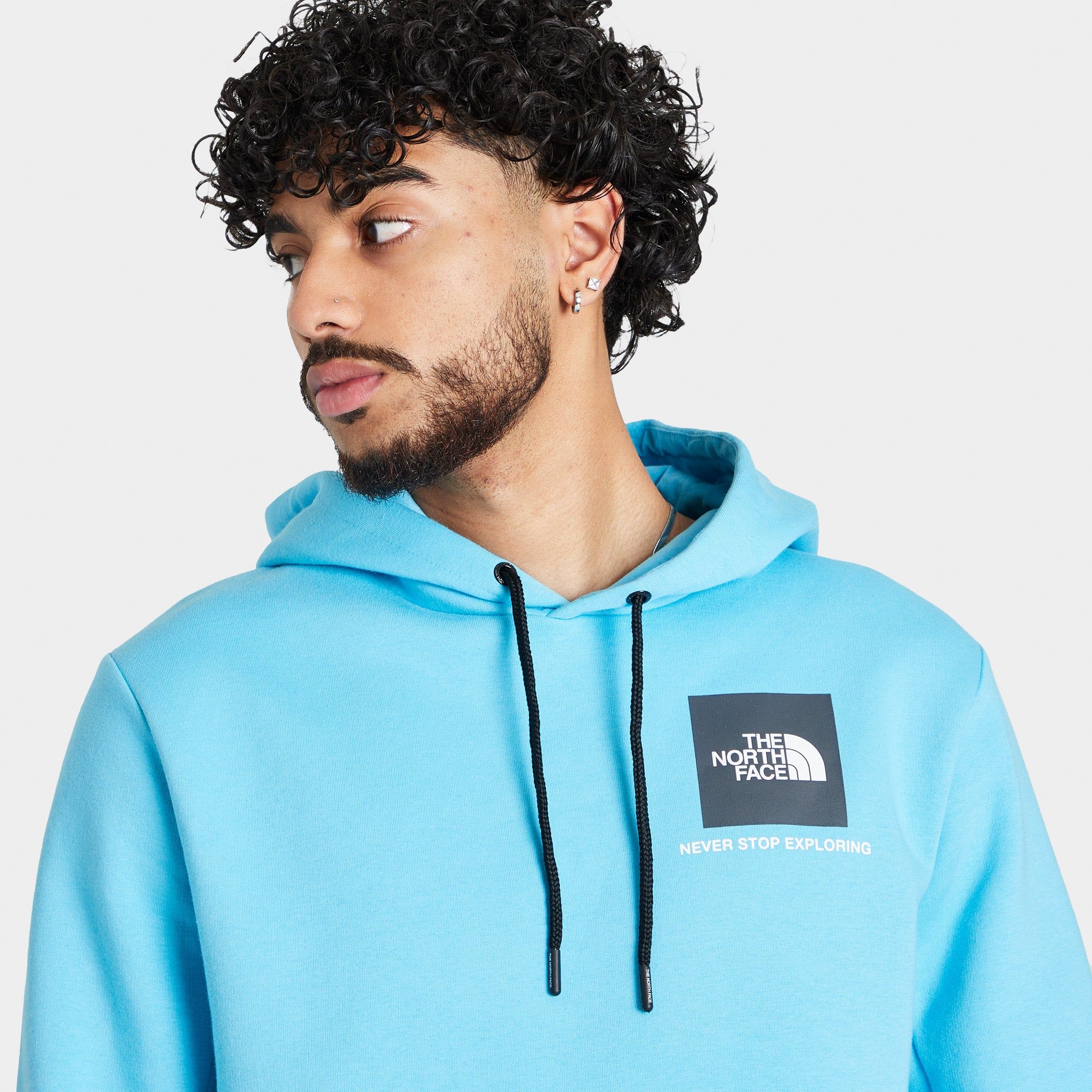 The North Face New Fine Pullover Hoodie / Norse Blue sold by JD Sports product image thumbnail 3