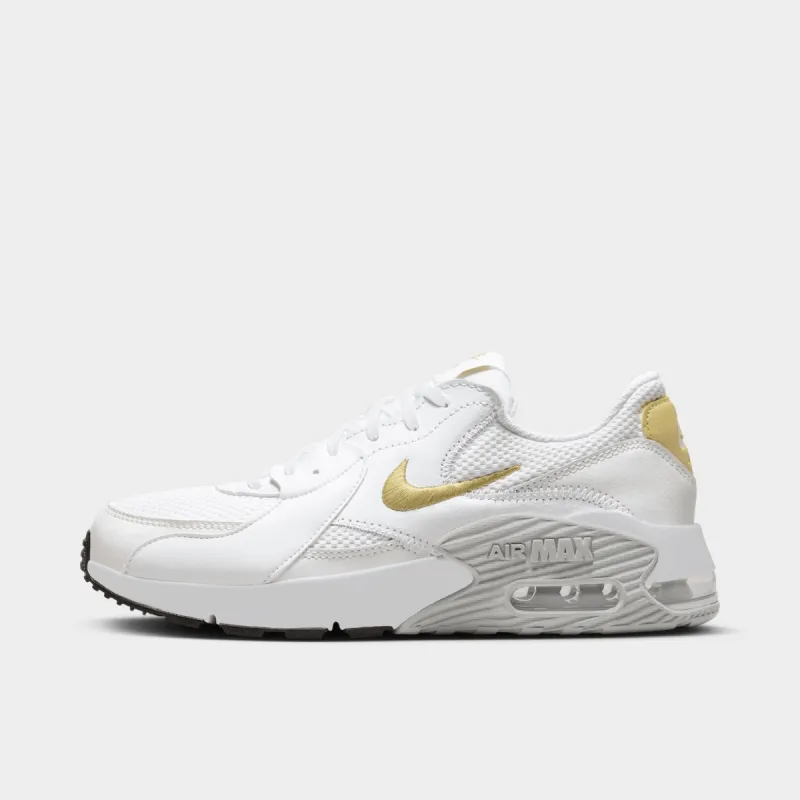 Nike Women's Air Max Excee White / Saturn Gold - Summit White sold by JD Sports