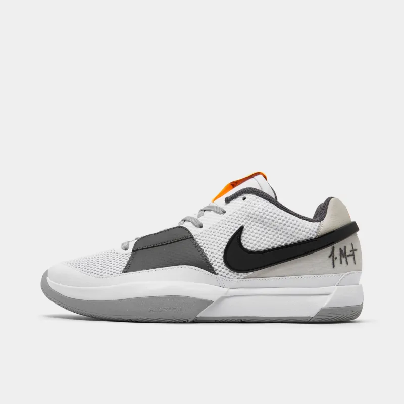 Nike Ja 1 White / Light Smoke Grey - Black sold by JD Sports
