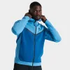 Nike Sportswear Tech Fleece Full-Zip Hoodie Dutch Blue / Court Blue - Black sold by JD Sports