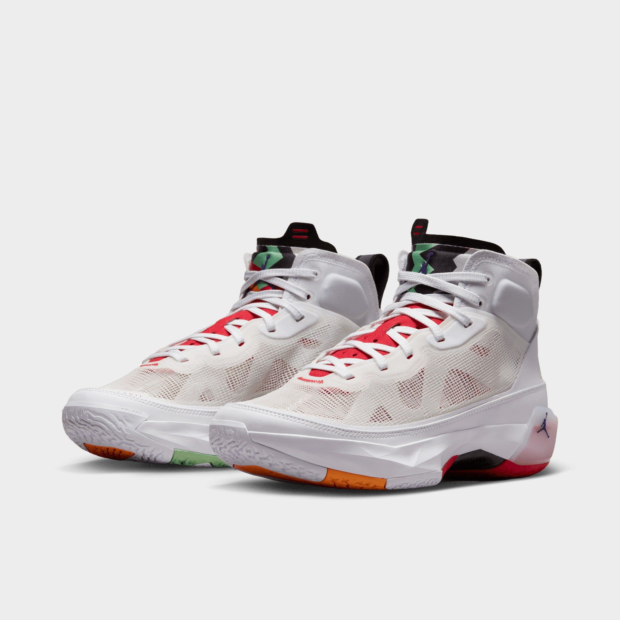 Jordan 37 White / True Red - Light Silver sold by JD Sports product image thumbnail 2