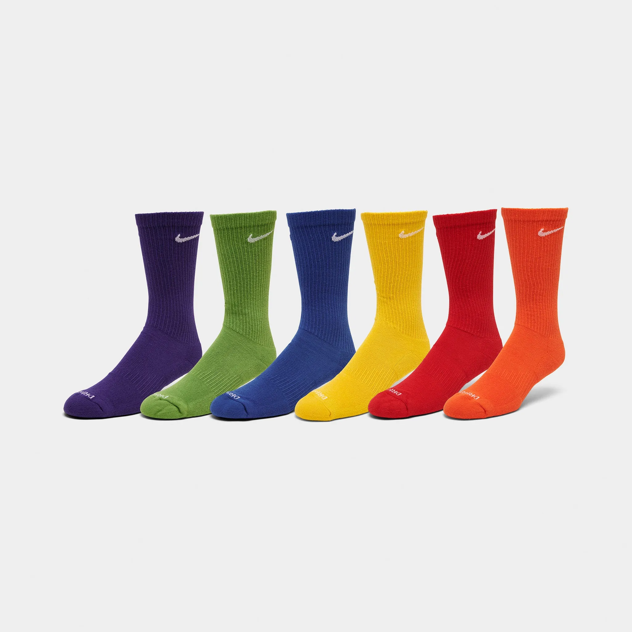 Nike Everyday Plus Cushioned Training Crew Socks (6 Pack) / Multi-color sold by JD Sports