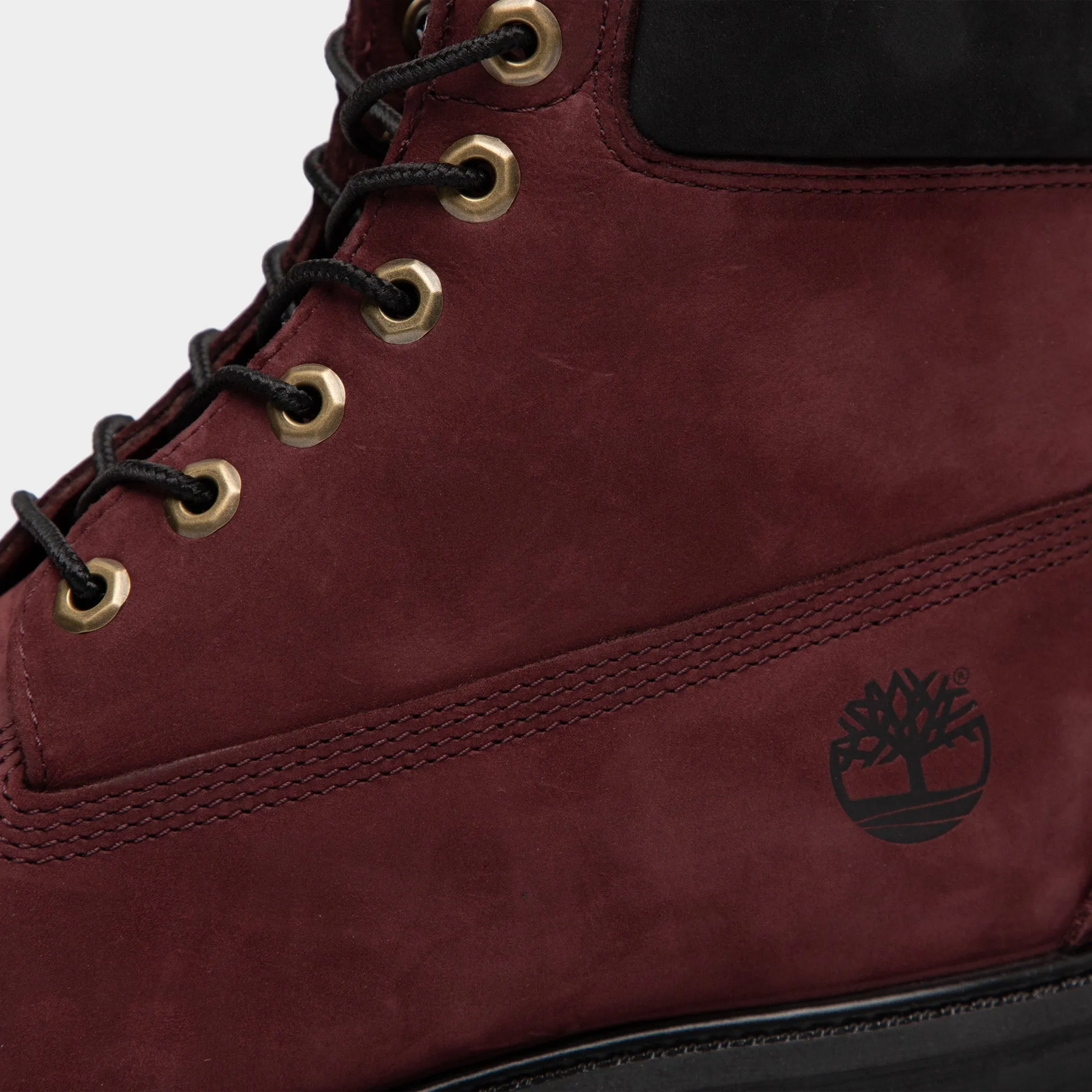 Timberland Premium 6-Inch Waterproof Boot / Burgundy Nubuck sold by JD Sports product image thumbnail 3
