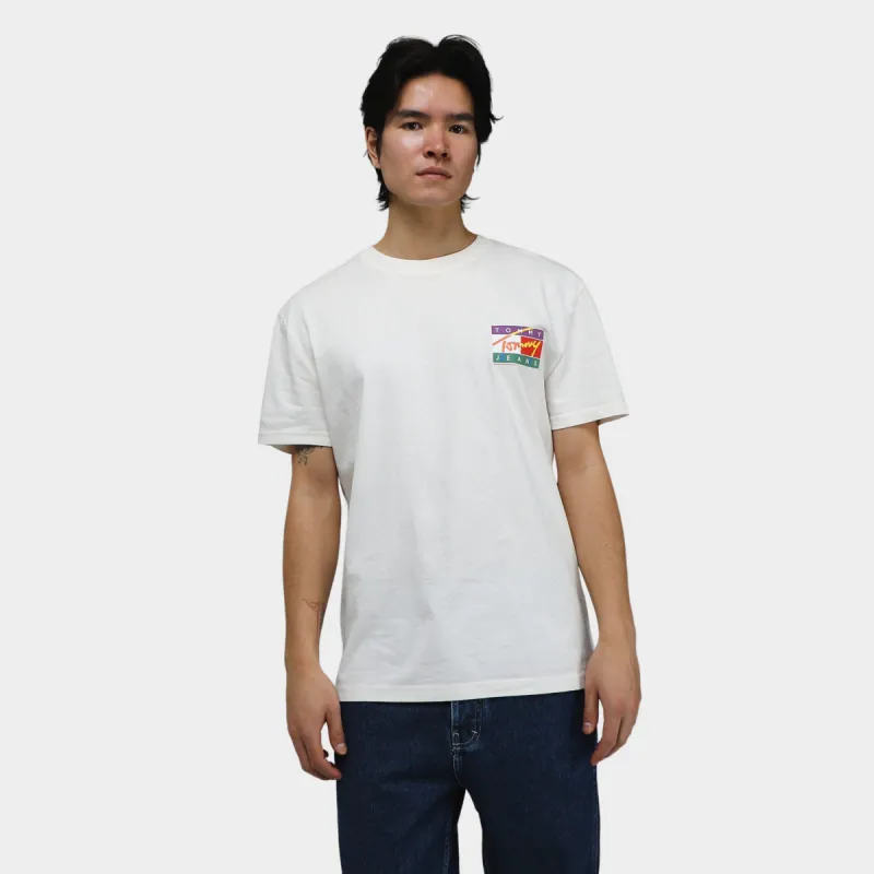 Tommy Hilfiger CLSC Signature Pop Flag T-shirt / White made by Tommy Hilfiger
