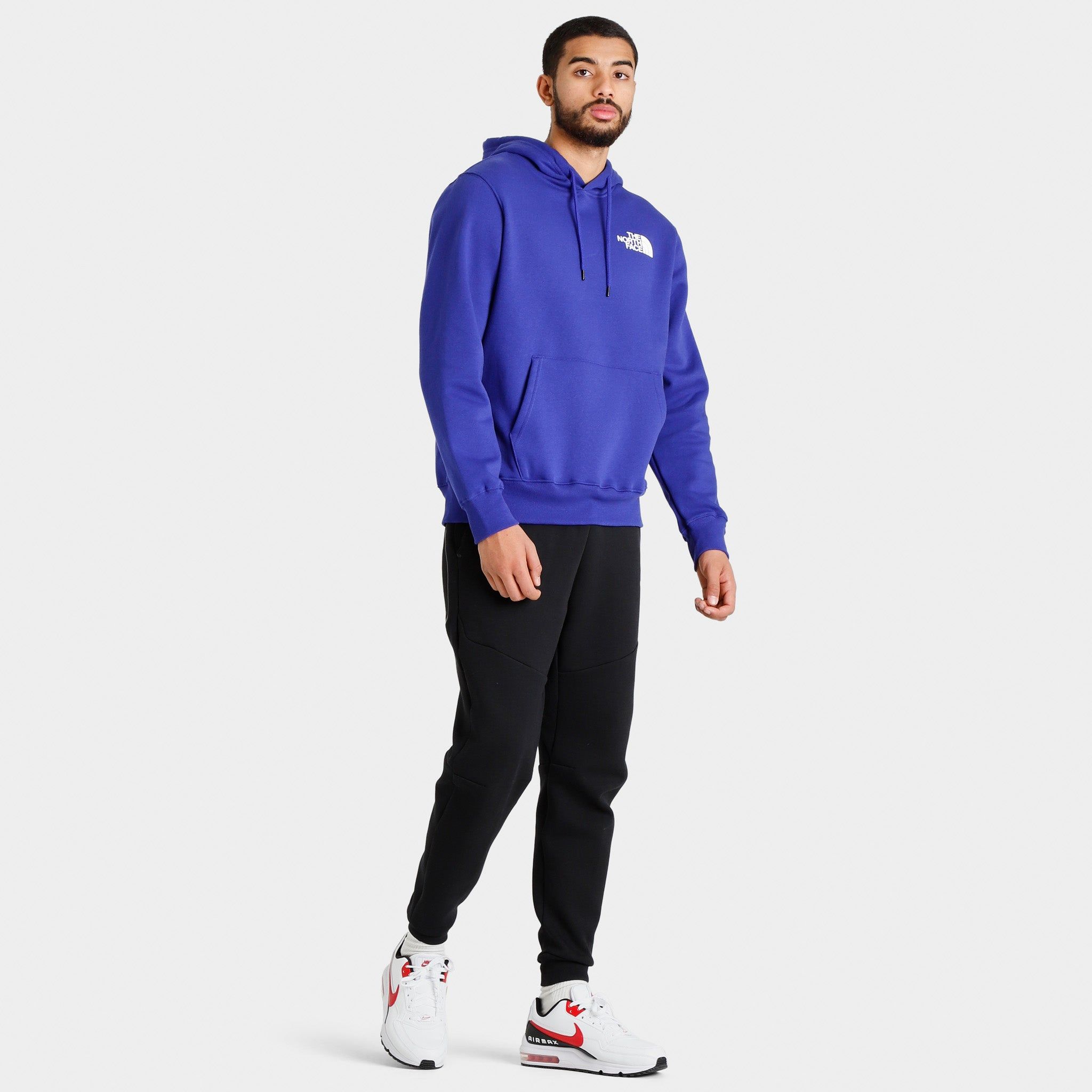 The North Face Box NSE Pullover Hoodie Lapis Blue / TNF Black sold by JD Sports product image thumbnail 5