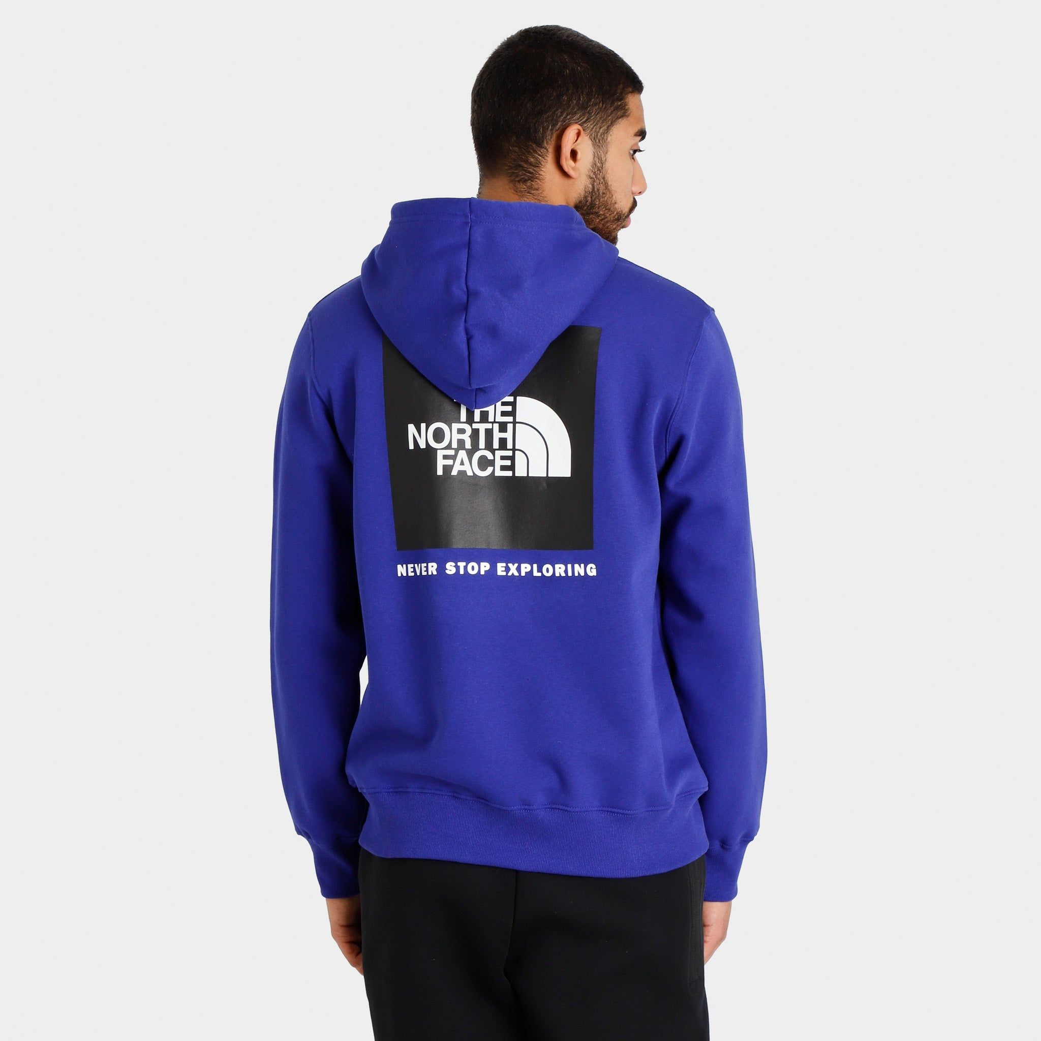 The North Face Box NSE Pullover Hoodie Lapis Blue / TNF Black sold by JD Sports product image thumbnail 2