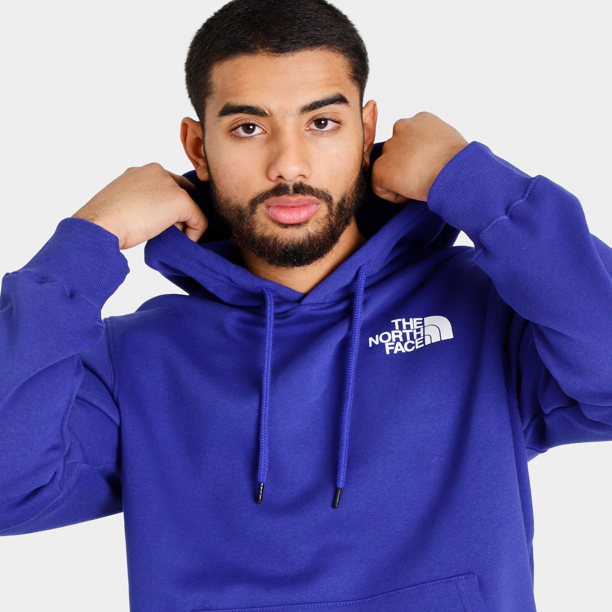 The North Face Box NSE Pullover Hoodie Lapis Blue / TNF Black sold by JD Sports product image thumbnail 3