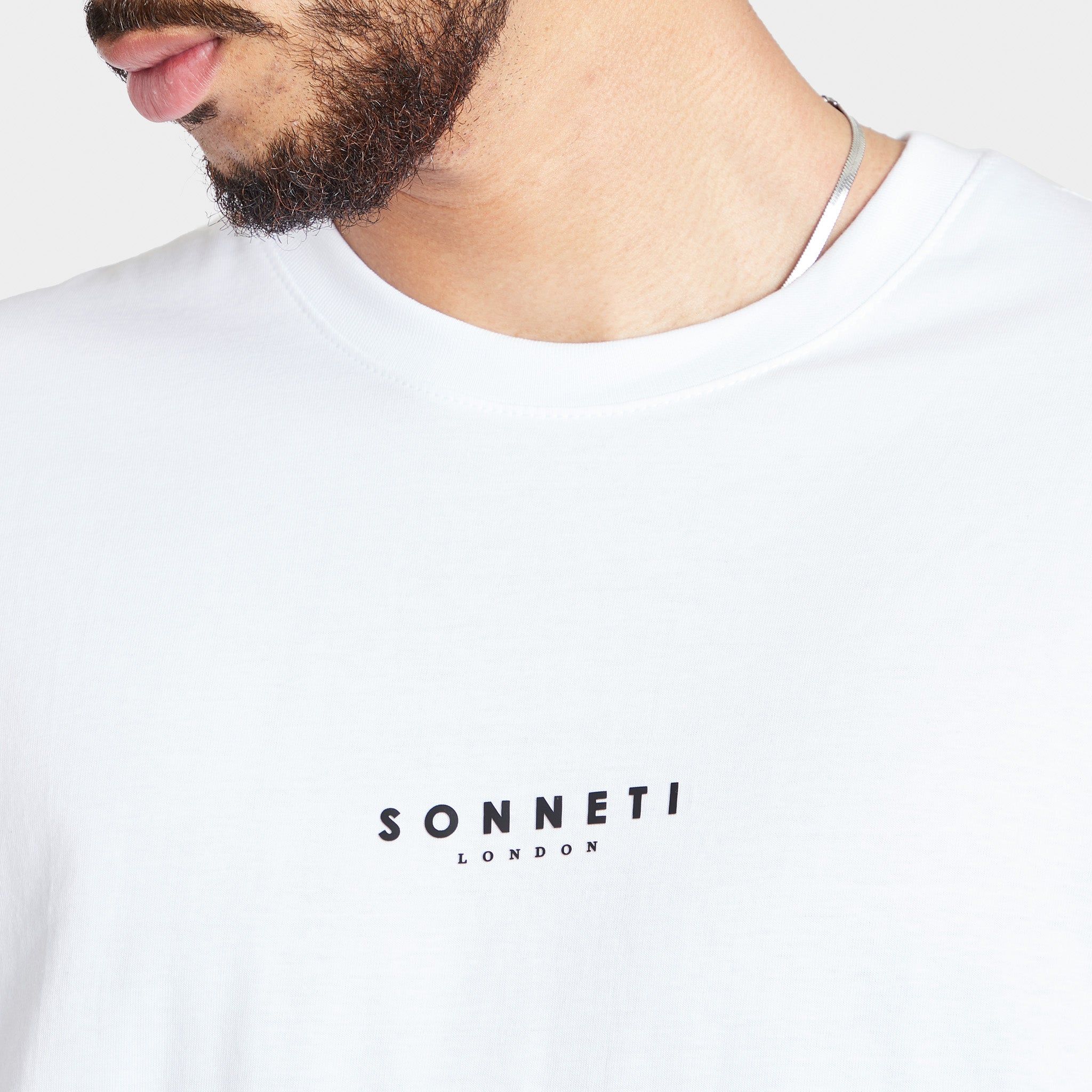 Sonneti London Split T-shirt / Jet Black sold by JD Sports product image thumbnail 4