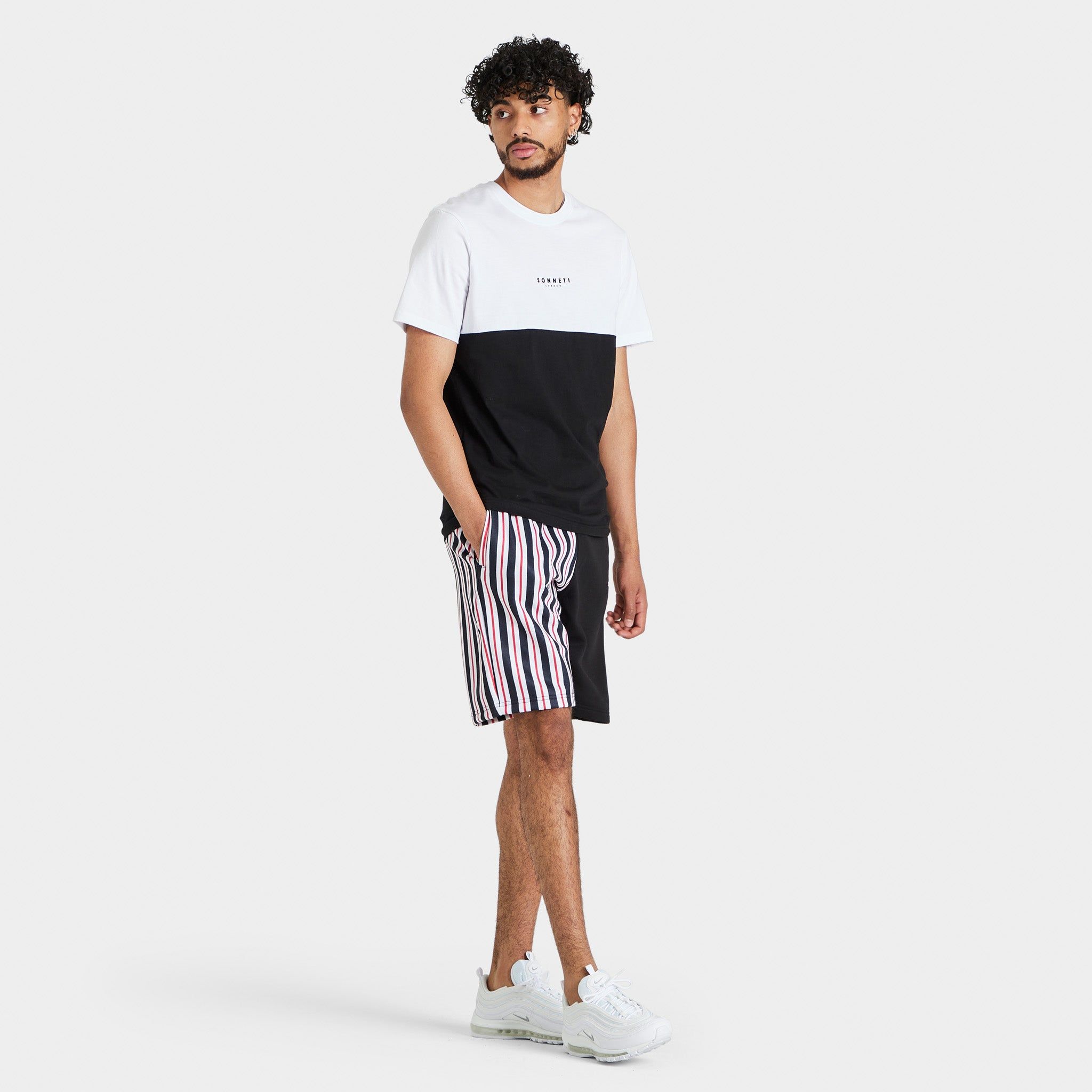 Sonneti London Split T-shirt / Jet Black sold by JD Sports product image thumbnail 5