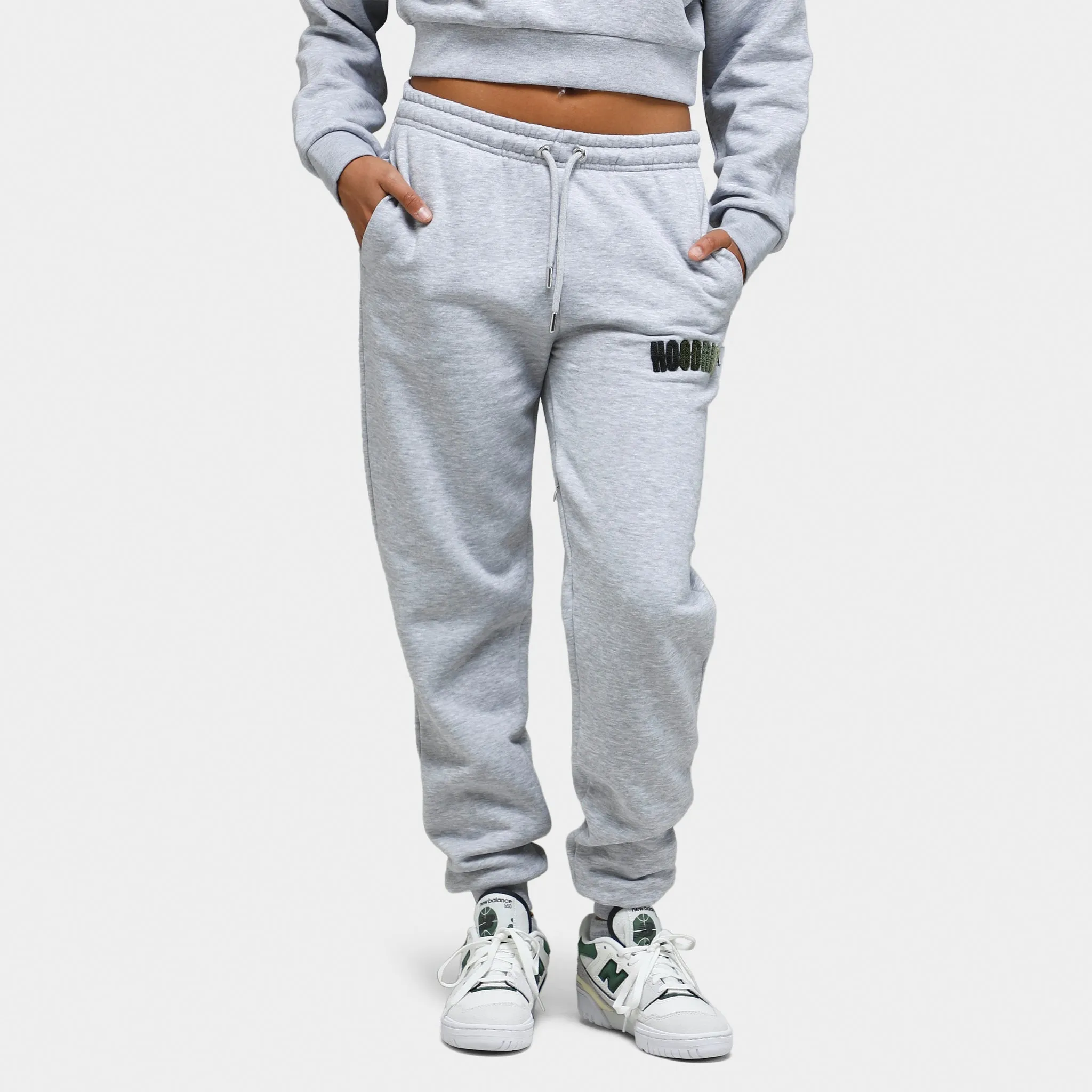 Hoodrich Women's OG Kraze Joggers Grey / Green Ombre sold by JD Sports
