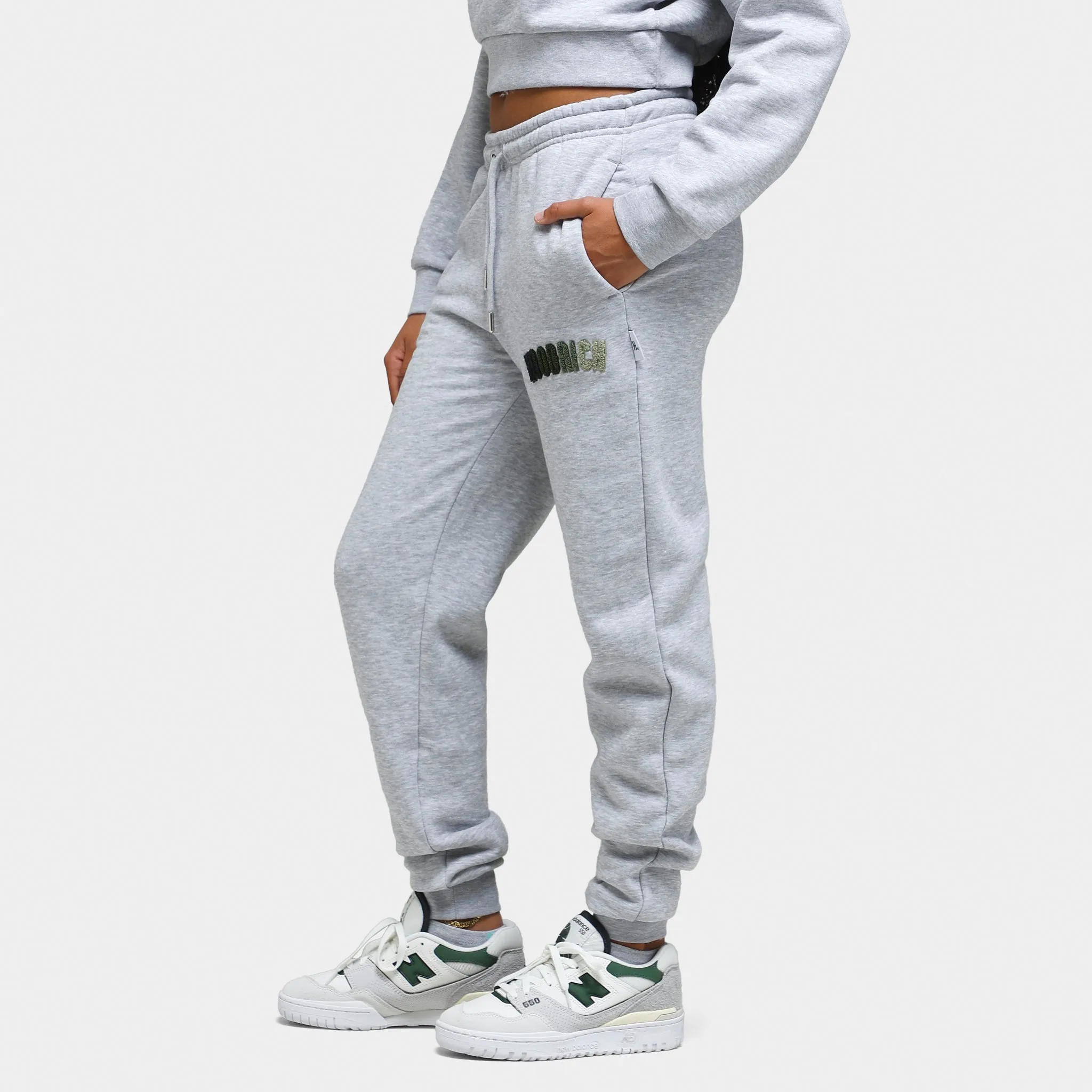 Hoodrich Women's OG Kraze Joggers Grey / Green Ombre sold by JD Sports product image thumbnail 4
