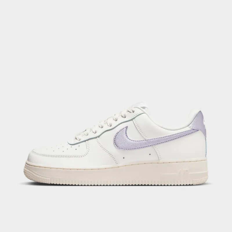 Nike Women's Air Force 1 '07 Sail / Oxygen Purple sold by JD Sports