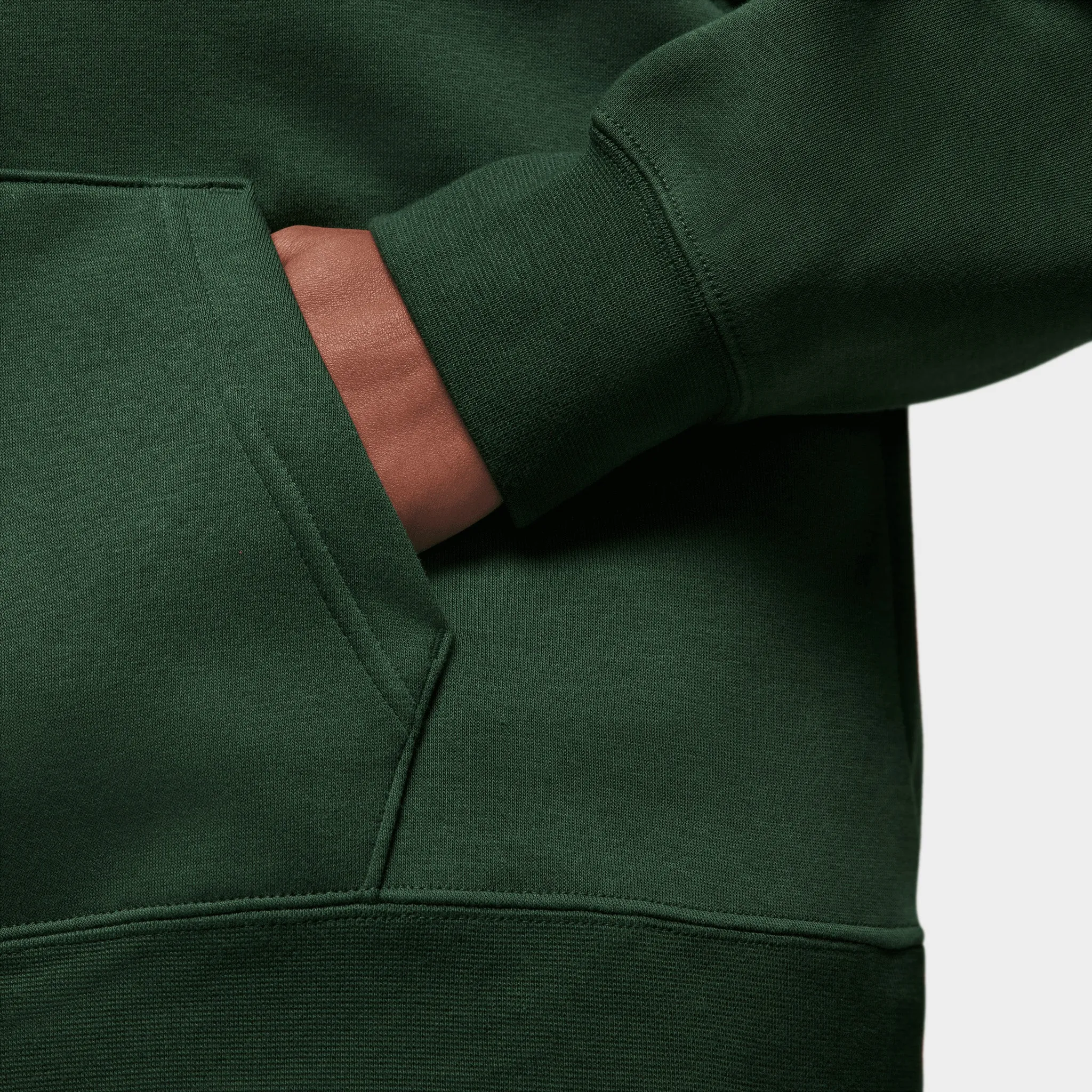 Jordan Women's Brooklyn Fleece Hoodie / Galactic Jade sold by JD Sports product image thumbnail 4