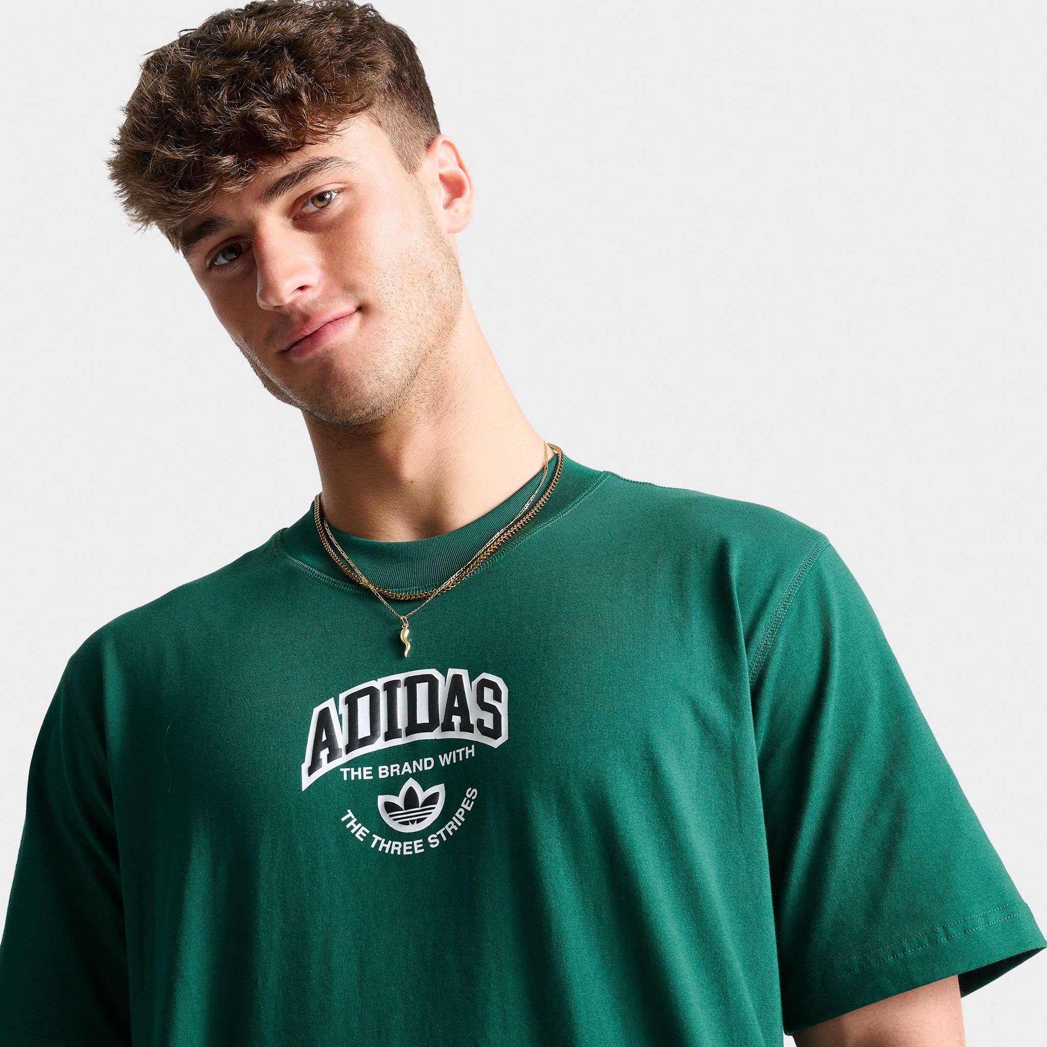 adidas Originals Varcity Graphic T-Shirt / Collegiate Green