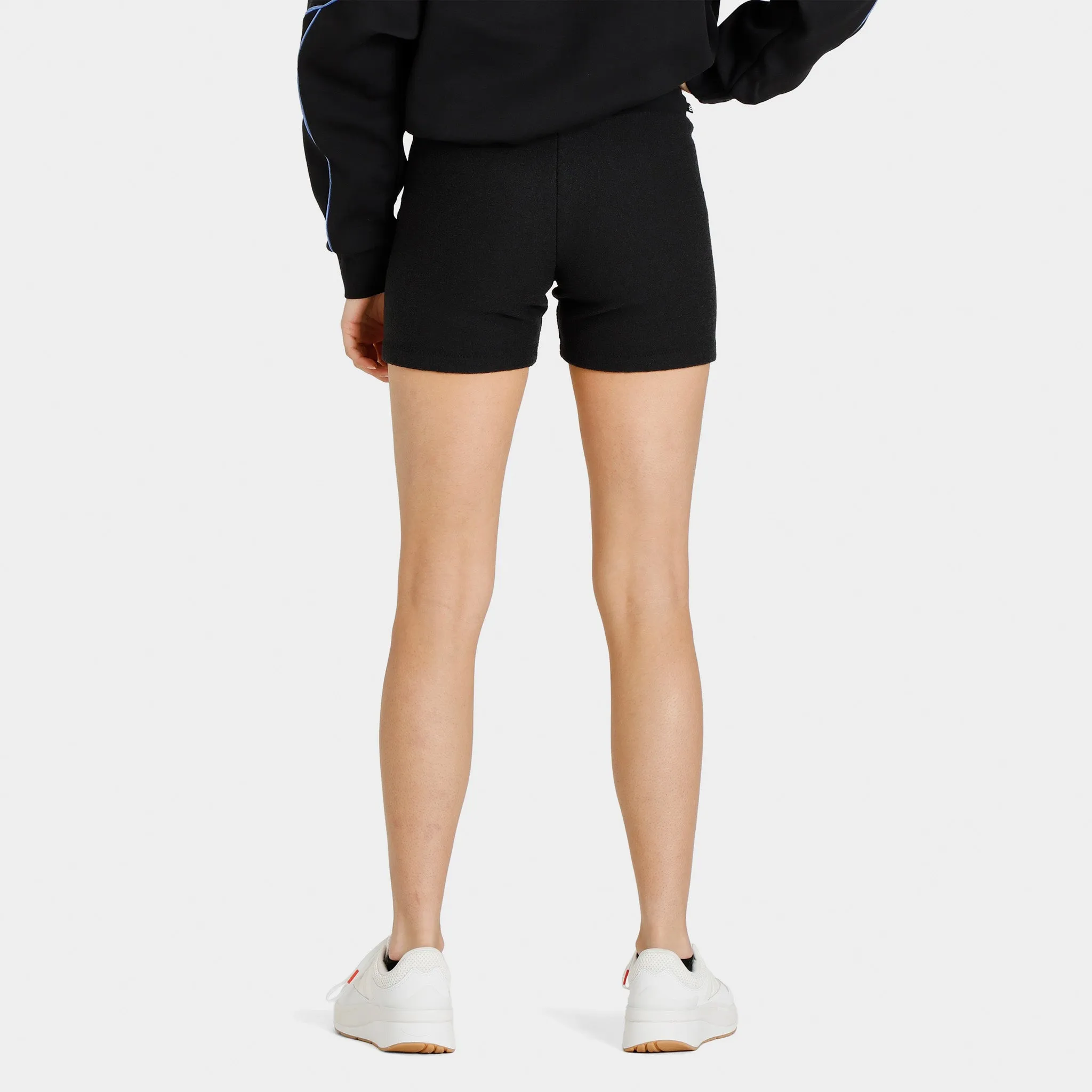 adidas Originals Women's High-Waist Towel Bike Shorts / Black sold by JD Sports product image thumbnail 2