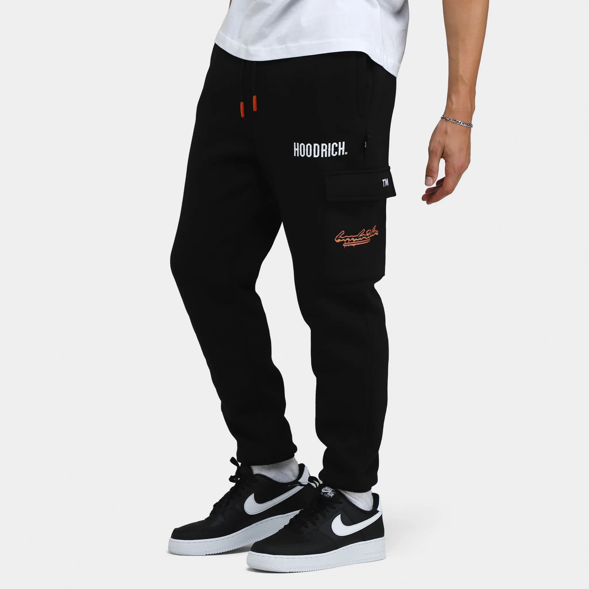 Hoodrich OG Splatter Joggers Black / White - Flame sold by JD Sports product image thumbnail 4
