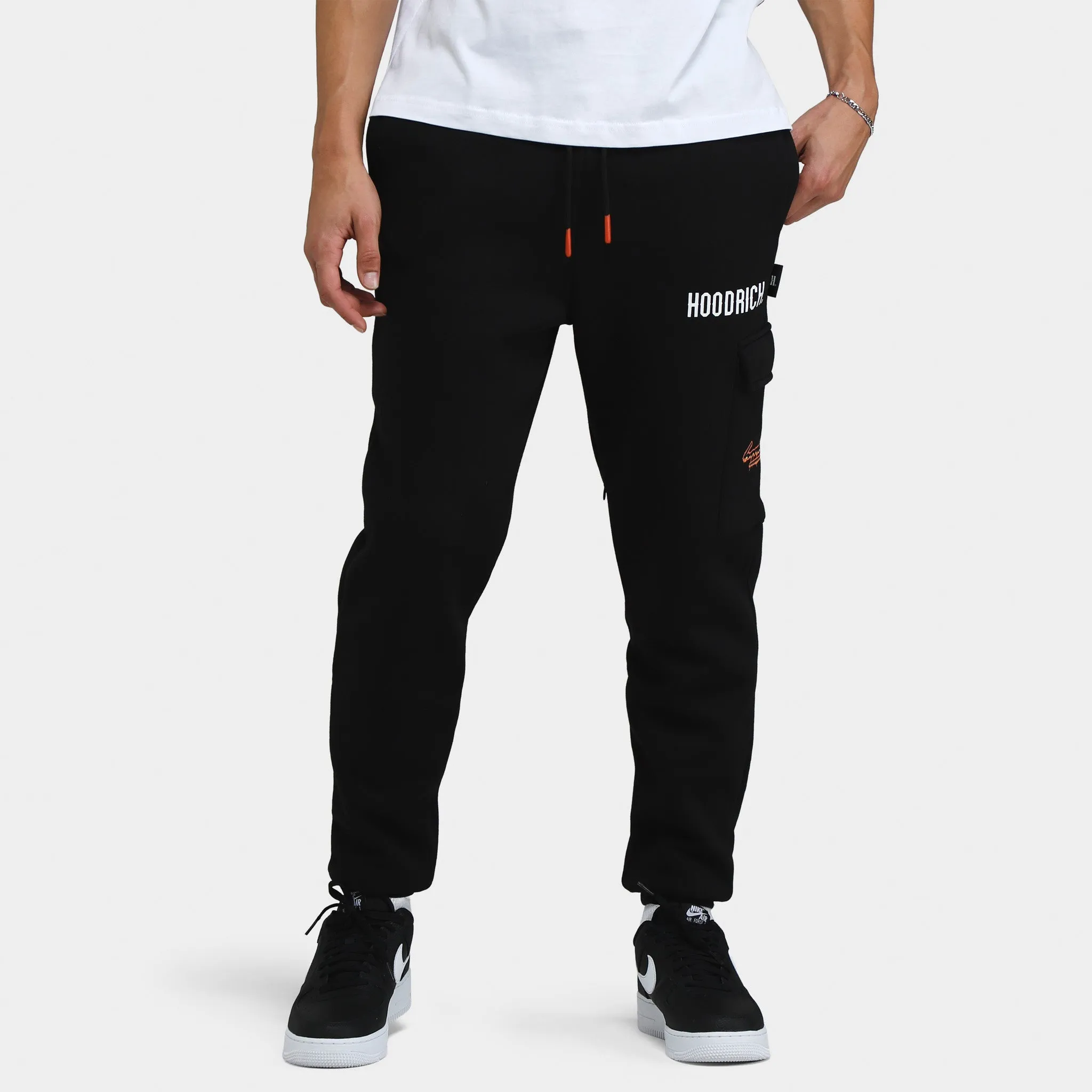 Hoodrich OG Splatter Joggers Black / White - Flame sold by JD Sports