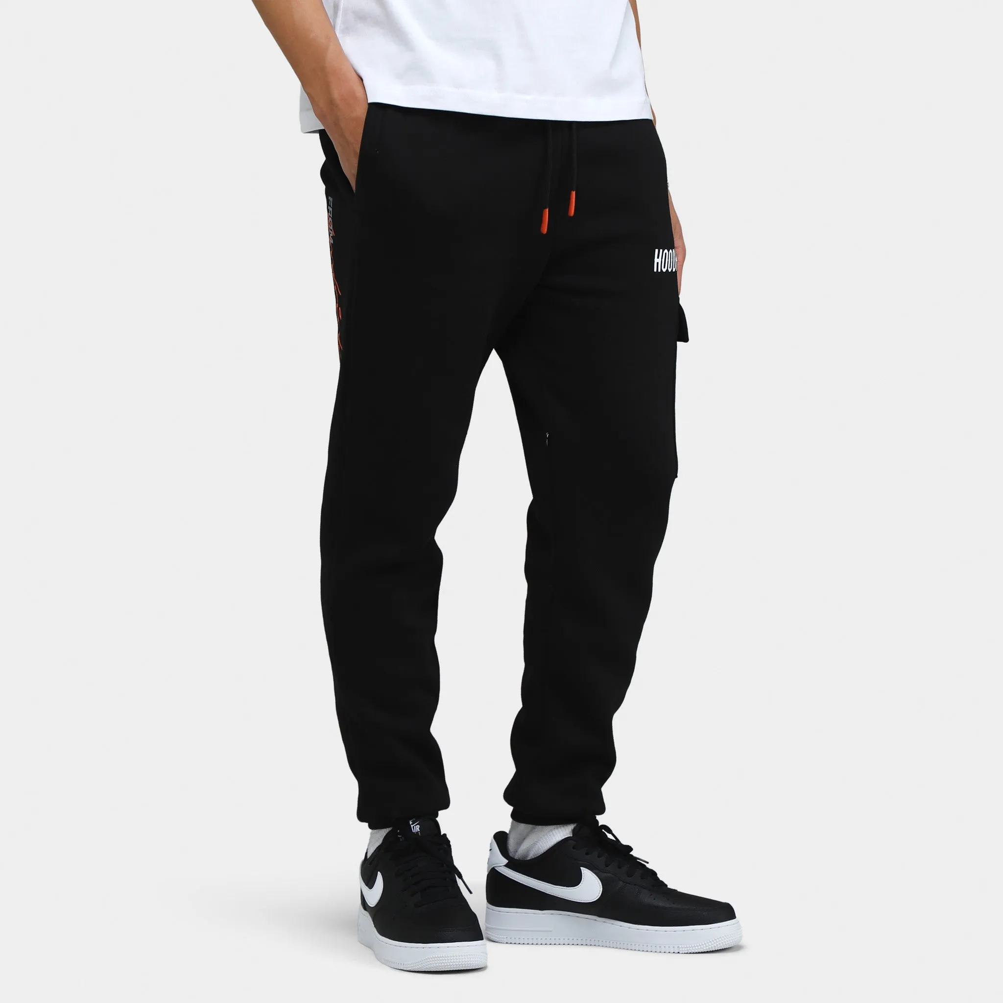 Hoodrich OG Splatter Joggers Black / White - Flame sold by JD Sports product image thumbnail 3