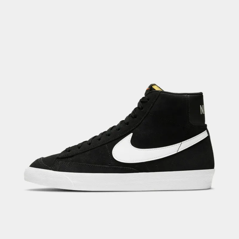 Nike Blazer Mid '77 Suede Black / Black - Black sold by JD Sports