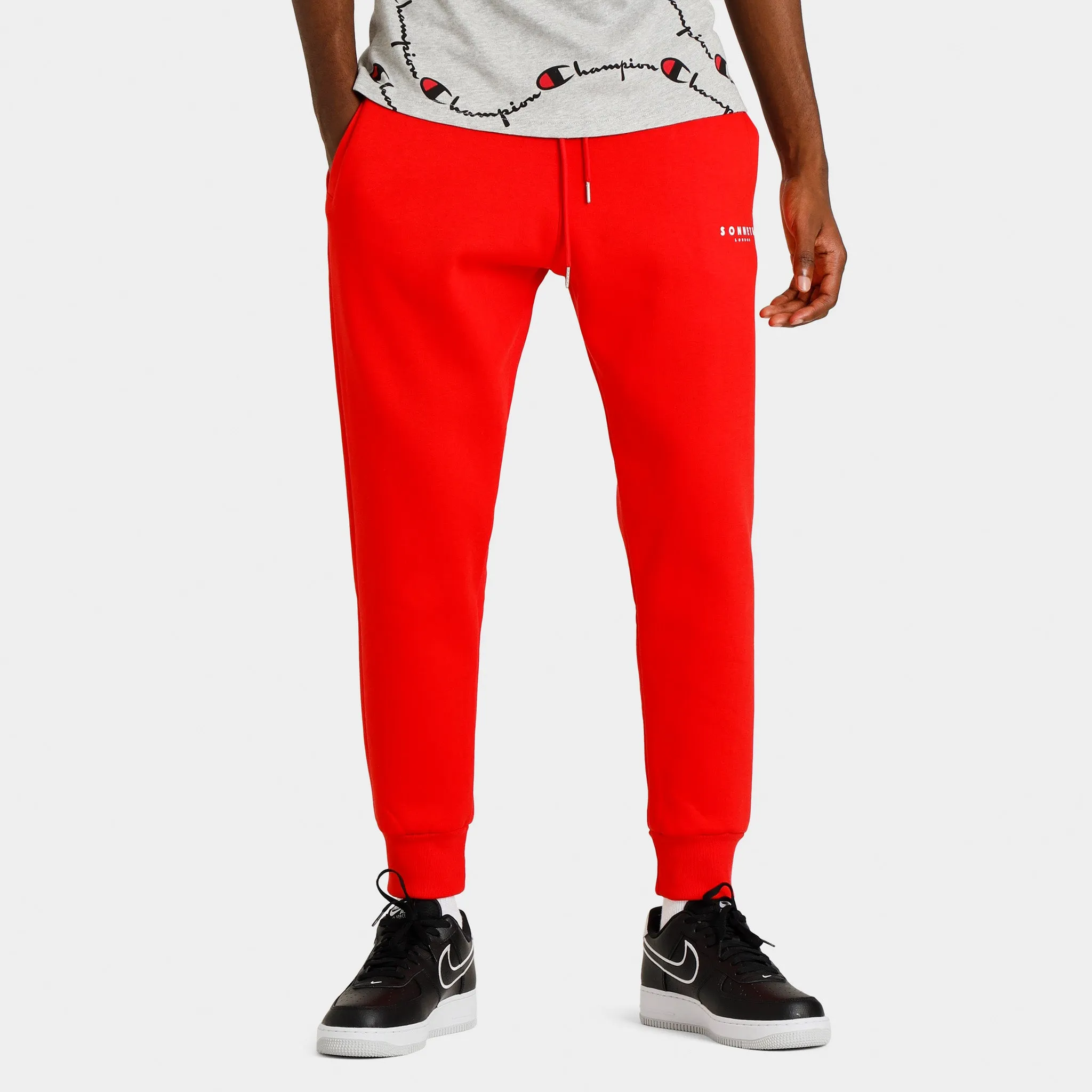 Sonneti London Fleece Joggers / Red sold by JD Sports
