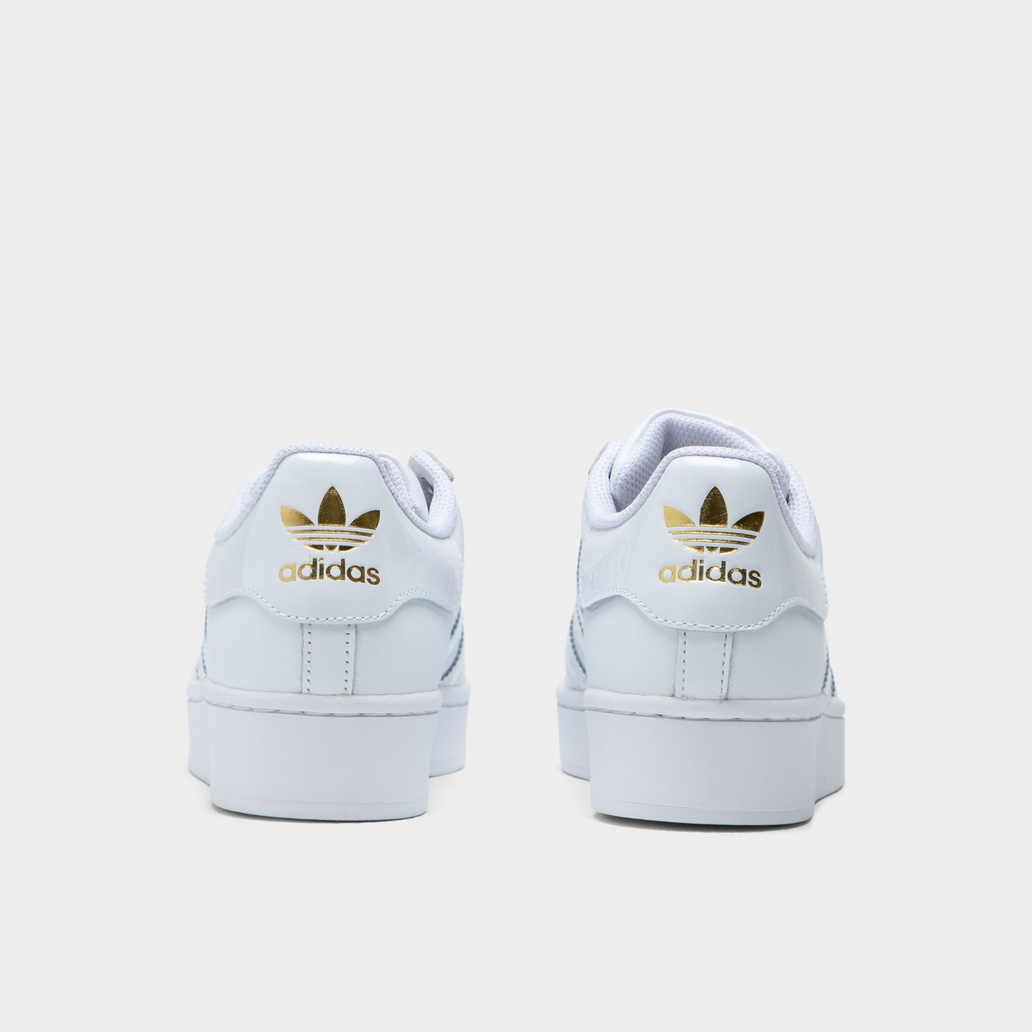adidas Originals Women's Superstar Bold Cloud White / Cloud White - Gold Metallic sold by JD Sports product image thumbnail 4
