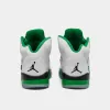 Jordan Women's 5 Retro White / Lucky Green - Black sold by JD Sports