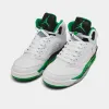 Jordan Women's 5 Retro White / Lucky Green - Black sold by JD Sports