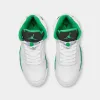 Jordan Women's 5 Retro White / Lucky Green - Black sold by JD Sports