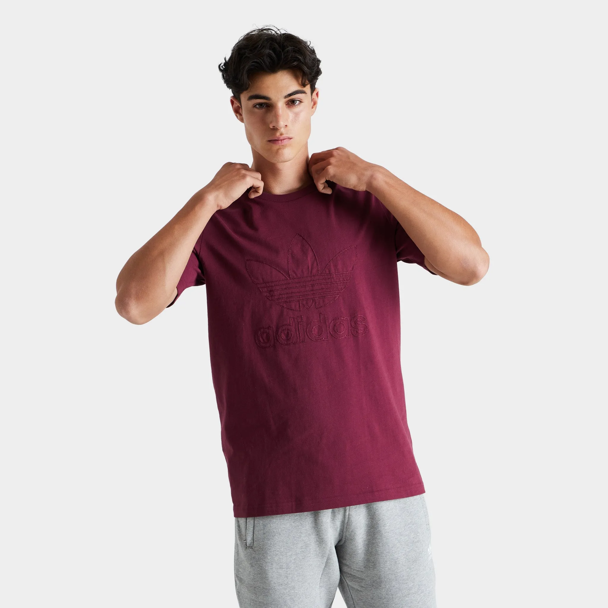 adidas Originals Graphics Trefoil Series T-shirt / Victory Crimson sold by JD Sports