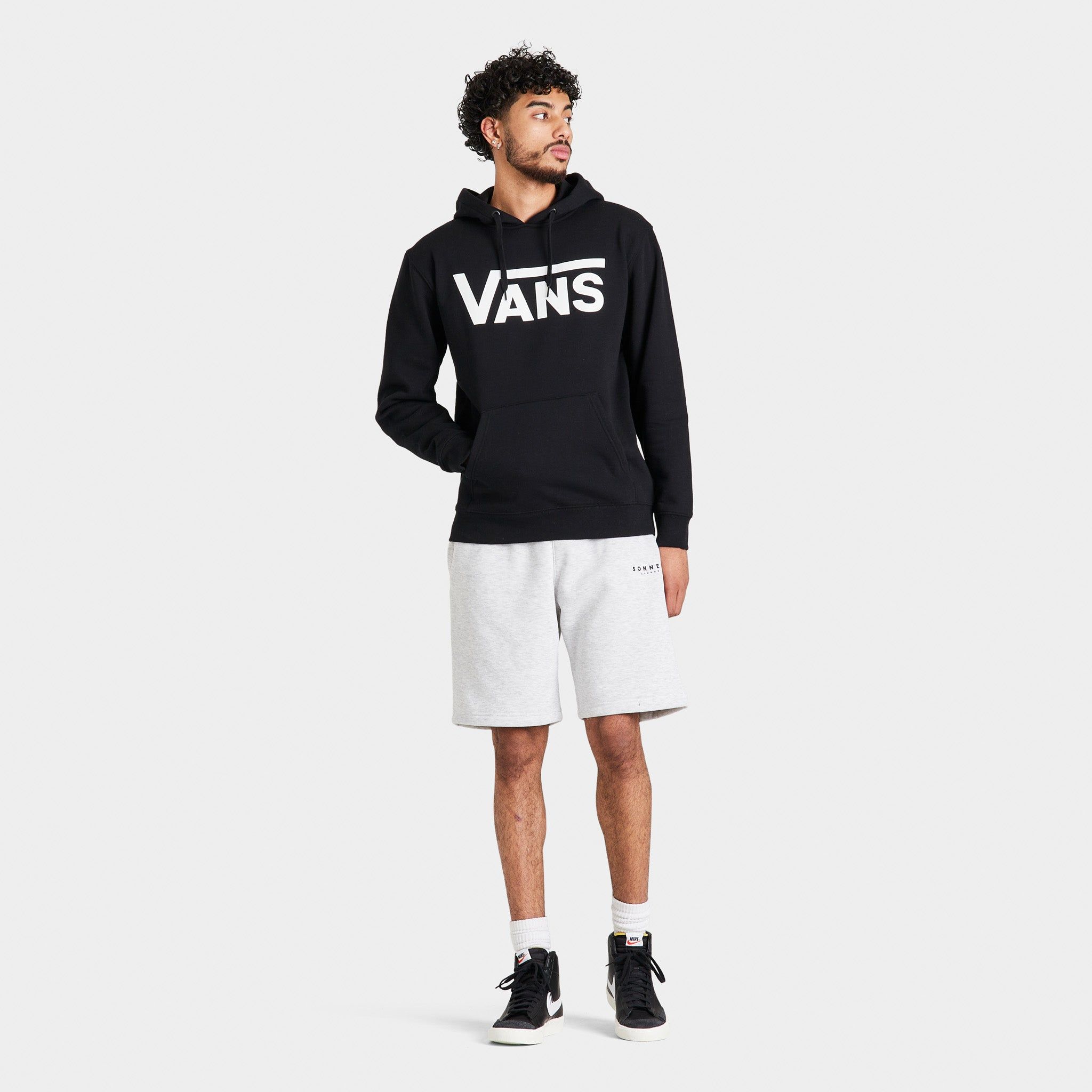 Vans Classic Pullover Hoodie !! Black / White sold by JD Sports product image thumbnail 5