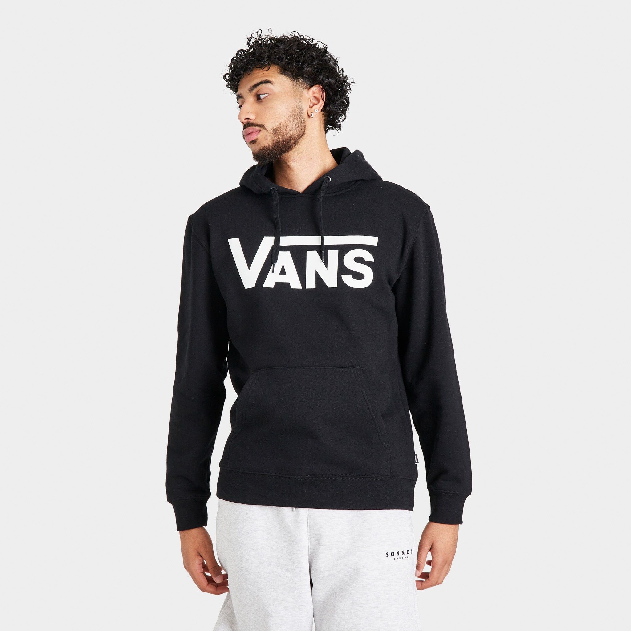 Vans Classic Pullover Hoodie !! Black / White sold by JD Sports
